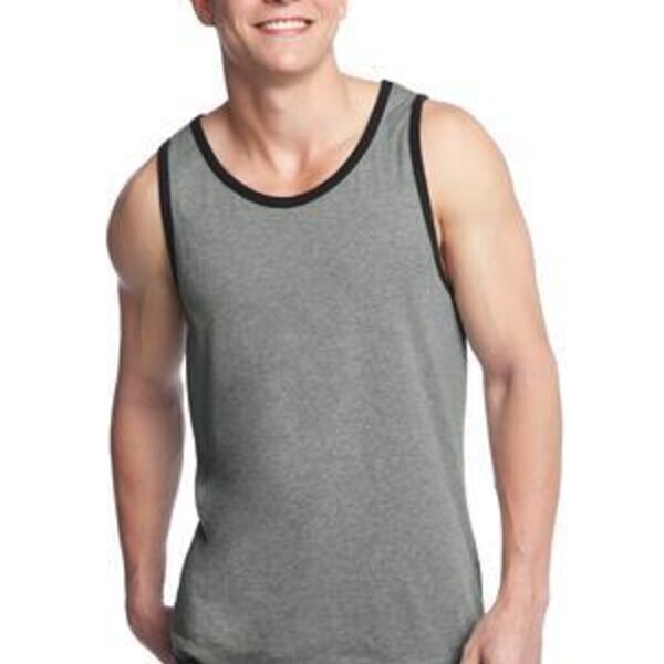 Young Mens Cotton Ringer Tank Thumbnail
