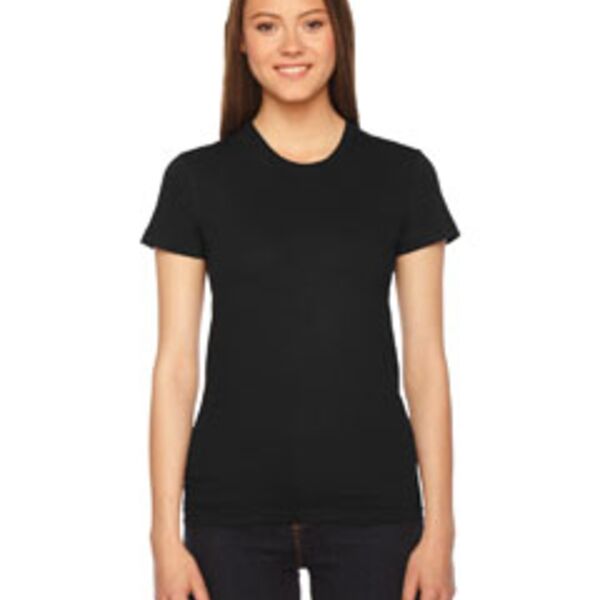 Ladies' Fine Jersey USA Made Short-Sleeve T-Shirt Thumbnail