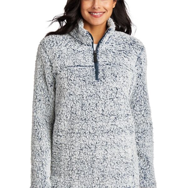 SEW N STITCHES - PORT AUTHORITY - Ladies Cozy 1/4 Zip Fleece Thumbnail