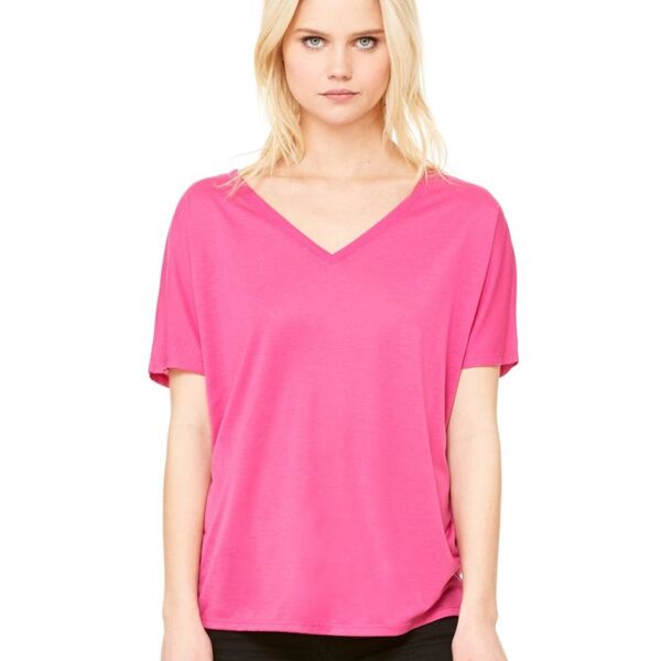 Govero Women's Slouchy V-neck Tee Thumbnail