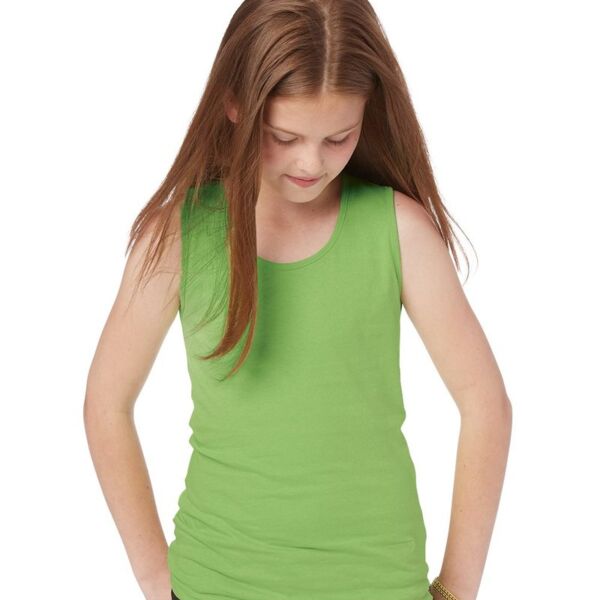 Sew N Stitches Girls' Fine Jersey Tank Top Thumbnail