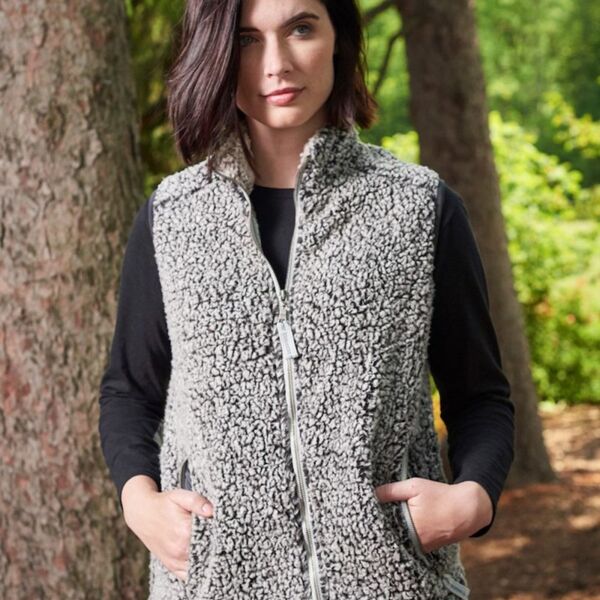SEW N STITCHES - J AMERICA - Women’s Epic Sherpa Full-Zip Vest Thumbnail
