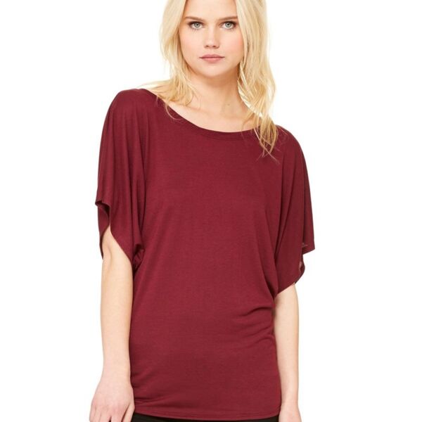 SEW N STITCHES - Women’s Flowy Draped Dolman Tee Thumbnail
