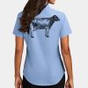Ladies Short Sleeve Easy Care Shirt Thumbnail