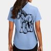 Ladies Short Sleeve Easy Care Shirt Thumbnail