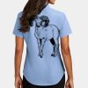 Ladies Short Sleeve Easy Care Shirt Thumbnail