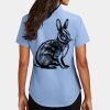 Ladies Short Sleeve Easy Care Shirt Thumbnail