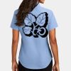 Ladies Short Sleeve Easy Care Shirt Thumbnail