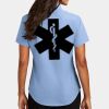 Ladies Short Sleeve Easy Care Shirt Thumbnail
