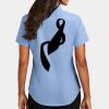 Ladies Short Sleeve Easy Care Shirt Thumbnail