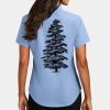 Ladies Short Sleeve Easy Care Shirt Thumbnail