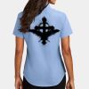 Ladies Short Sleeve Easy Care Shirt Thumbnail