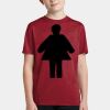 Youth Heather Contender Tee Thumbnail